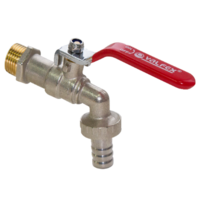 Кран водоразборный под шланг 3/4 ручка